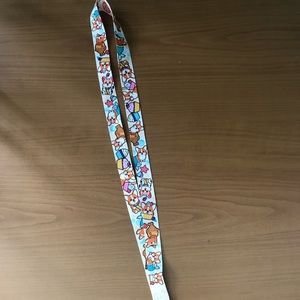 cute corgi lanyard
